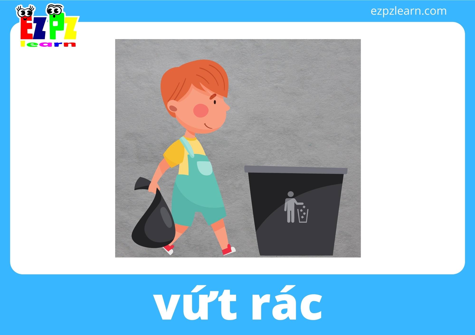 vứt rác